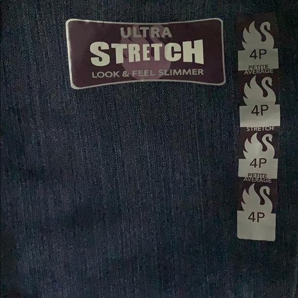 Gloria Vanderbilt Petite Amanda Stretch Jeans 4P - Picture 7 of 8